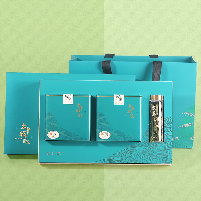 茶林場 太平猴魁（一級(jí)手工）200克+5克禮盒裝